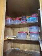 Plastic Food Storage Container Collection with Cutting Boards