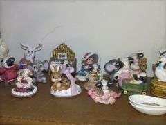 Collection of Figurines and Decorative Items