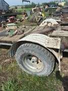 Flatbed Trailer with Components