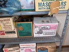Mixed Lot of Kerr and Ball Mason Jars