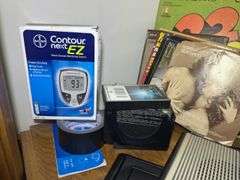 Mixed Collectibles Lot with Microphone, Decor, and More