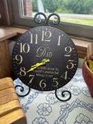Variety of Home Decor Items: Table Clock, Coasters, Deer Statue, and More