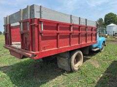 54-55 Chevrolet 6400 Series Truck with Red Bed, NO TITLE