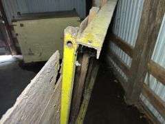 Metal frame platform