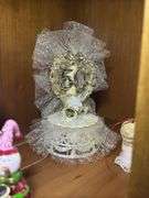 Selection of Glassware, Figurines, Dolls, and Ornaments