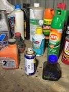 Assorted Automotive and Home Chemicals