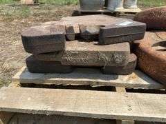 Allis Chalmers front weights and rear wheel weights