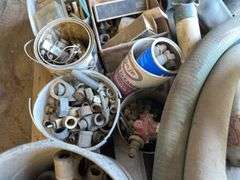 Mixed Hardware, Hoses, Fittings and Buckets