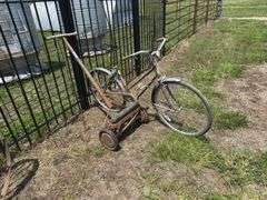 Hiawatha Gambles Bike and Lawn Mower