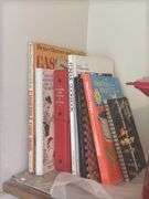 Household Items - Cookbooks, Cleaning Supplies, Basket, and More