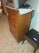 Wooden 4-Drawer Chest of Drawers