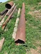Assorted Wood and Metal Pipe