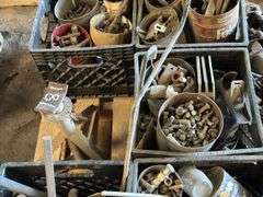 Assorted Bolts, Nuts, Jacks and Metal Parts