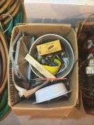 Mixed Lot of Hose, General Electric Scale and Assorted Items