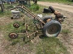 Walk Behind Garden Tiller with Attachment