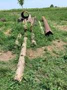 Assorted Wood and Metal Pipe