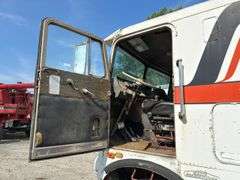 White Freightliner Cabover Tractor Truck