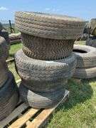 Lot of Various Tires, Some with Wheels