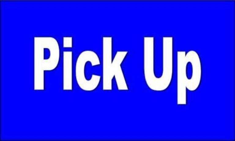 Pickup will be Friday, Aug 15, Monday, Aug 18, and Tues, Aug 19  by appointment.