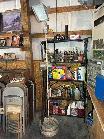 Heavy Duty Adjustable Work Light on Stand image