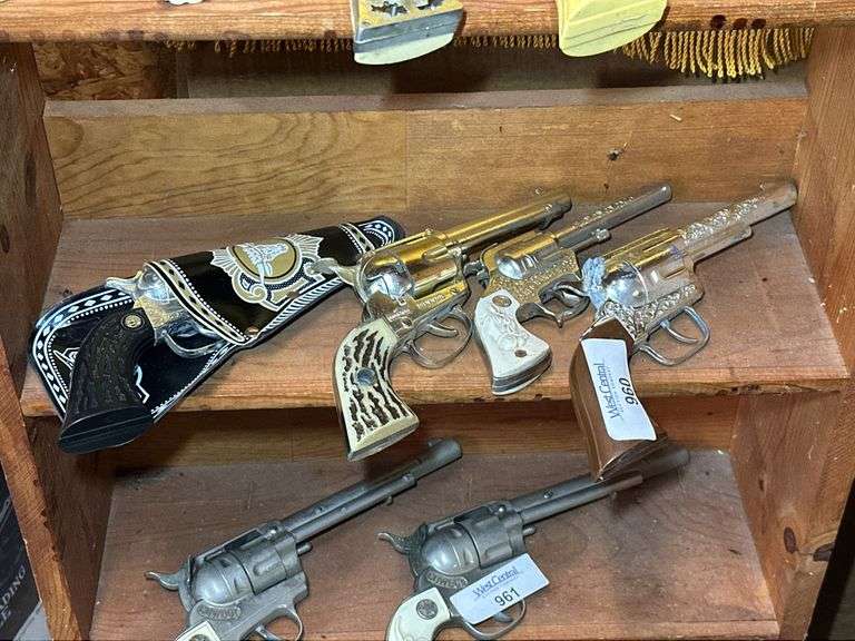 Toy Cap Gun Collection with Holster image