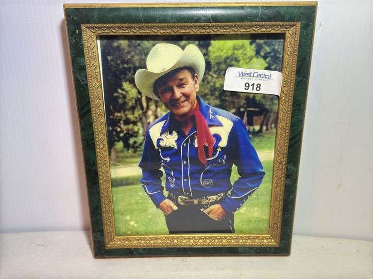 Framed Picture of Roy Rogers image