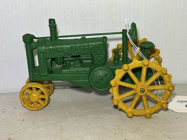 John Deere Cast Metal Tractor image