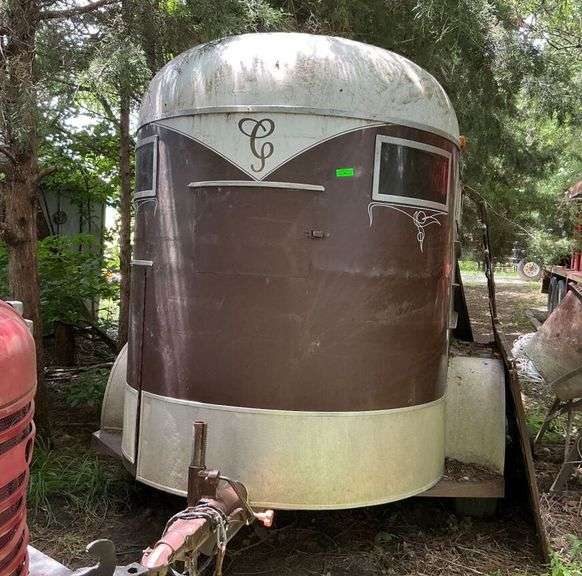 1972 Hale Cedar Acres Horse Trailer. Does have title.