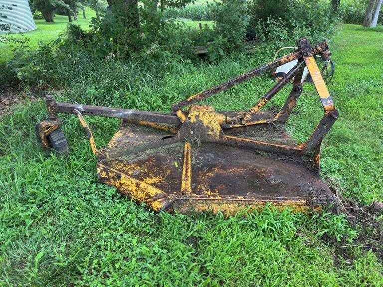 5 foot brush cutter, three point hitch, 540 PTO image