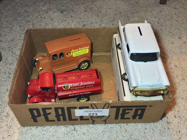 Diecast Vehicle Banks Collection image
