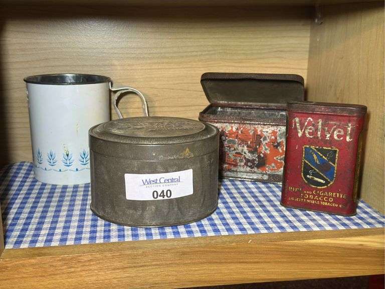 Collectable Tins and Sifter image