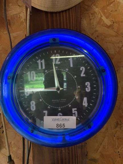 Sterling & Noble Neon Clock image