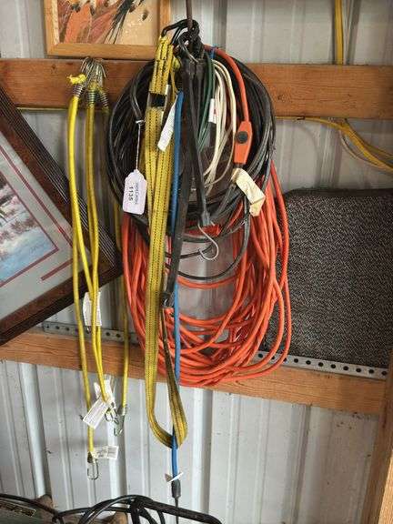 Assorted Cords, Straps, and Bungees image
