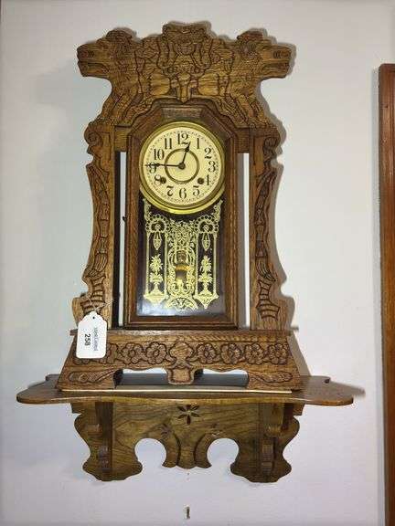 New Haven Mantle Clock with Shelf image