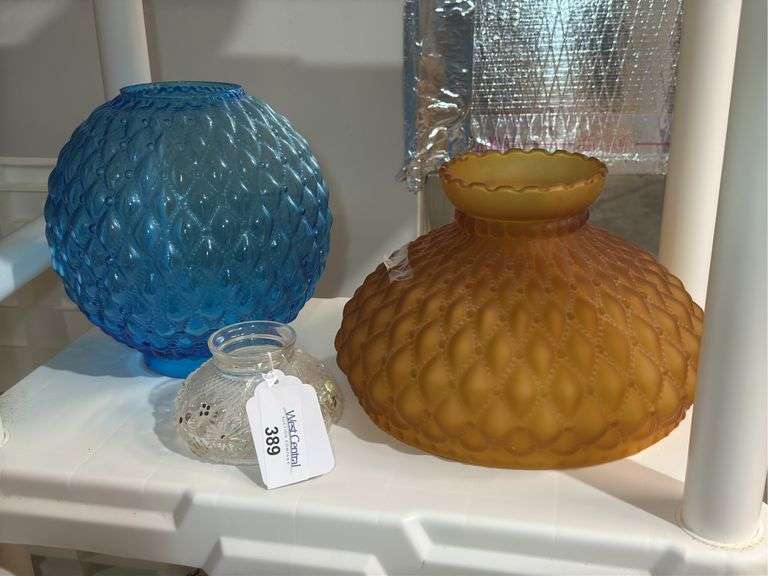 Decorative Lamp Glass Light Fixture Shades image