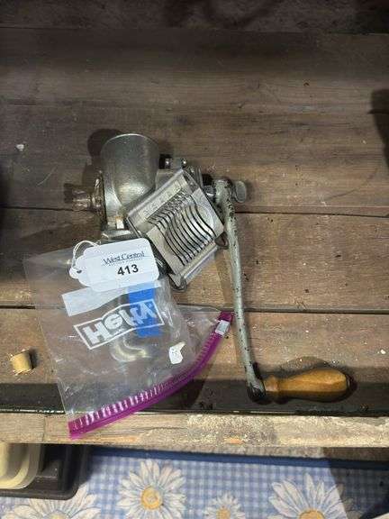 Universal Food Grinder with Mandoline Slicer image