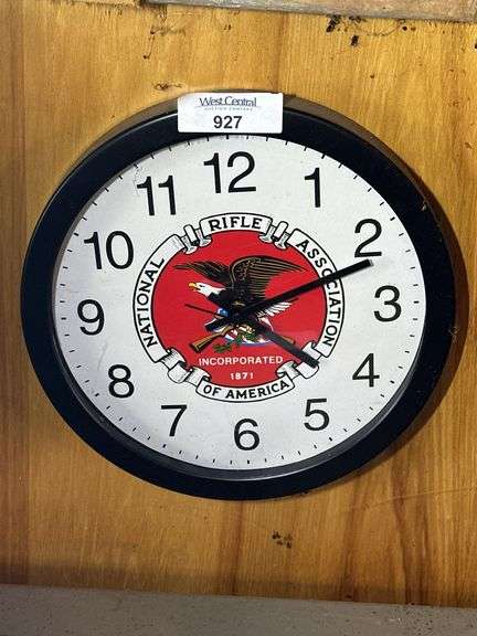 NRA National Rifle Association Wall Clock image