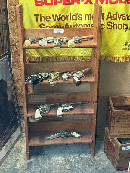 Wooden Display Shelf NO CONTENTS INCLUDED image
