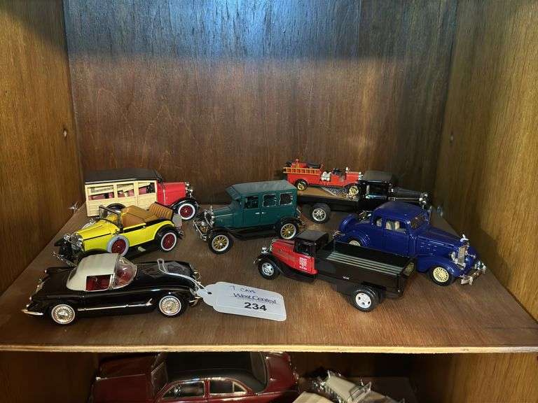 Collection of Diecast Model Cars image