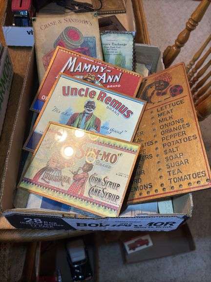 Advertising Memorabilia - Mammy Ann, Uncle Remus, Chase & Sanborn, Theatre Posters, Newspaper image
