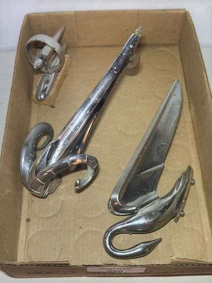Assorted Vehicle Hood Ornaments (3) image