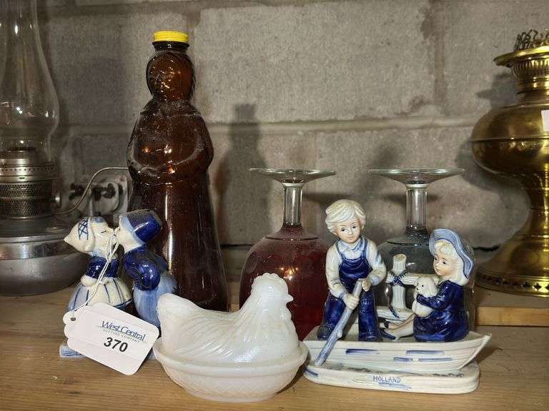 Ceramic Figurine Assortment - Delft, Holland, and More image