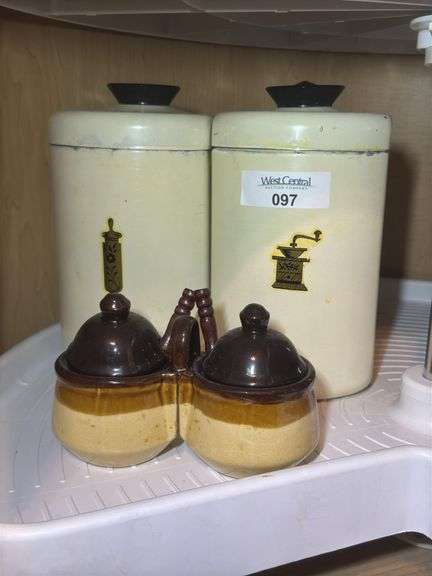 Kitchen Canister and Condiment Set image