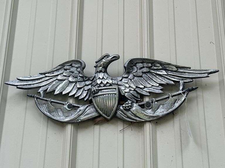 Large Decorative Eagle Wall Plaque image