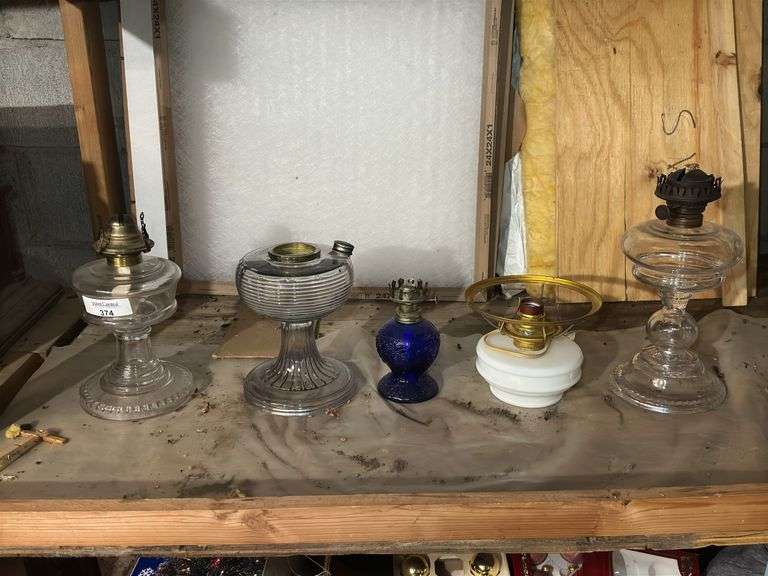 Assorted Oil Lamps image