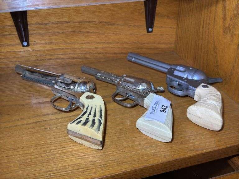 Collection of Toy Cap Guns - Nichols, Gabriel, and More image