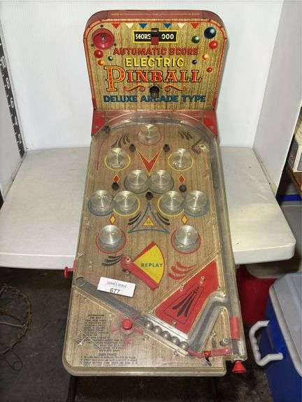Deluxe Arcade Type Electric Pinball Machine, table top version image