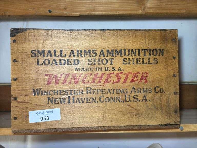 Winchester Ranger Wooden Ammunition Box image