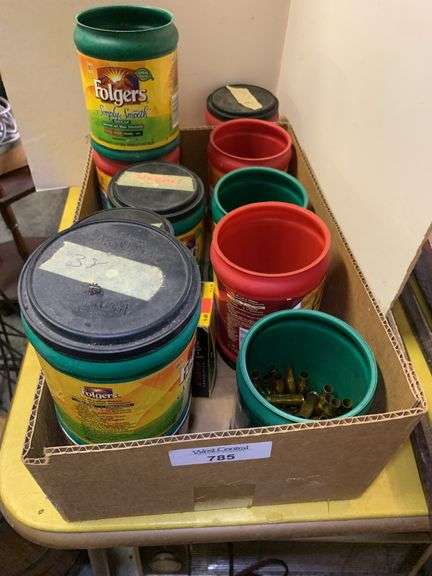 Reloading Brass in Coffee Cans image