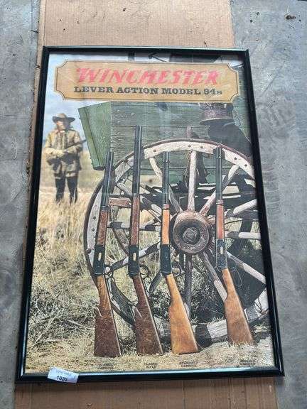 Winchester Lever Action Model 94s Framed Print image